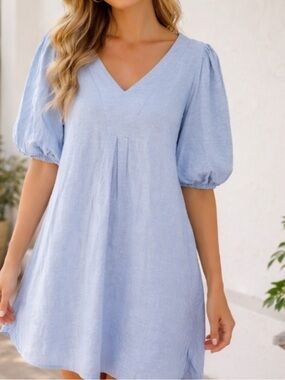Cynthia Rowley linen dress XS